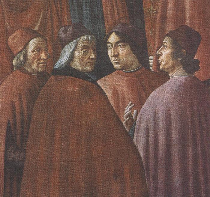 Sandro Botticelli Domenico Ghirlandaio,Stories of john the (mk36) Germany oil painting art